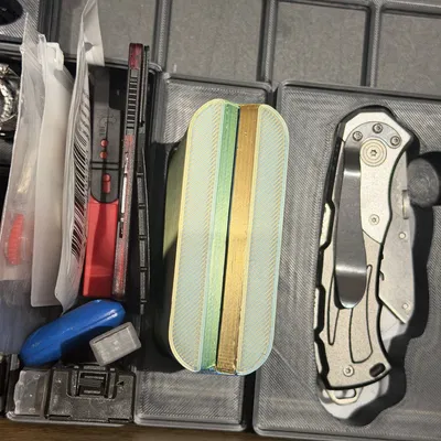 Hộp Đựng Lưỡi Dao Sắc Nhọn Chuẩn Gridfinity Tiện Lợi