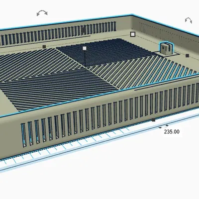 Nắp thông gió phòng tắm 9x9 thay thế cho Broan/Nutone