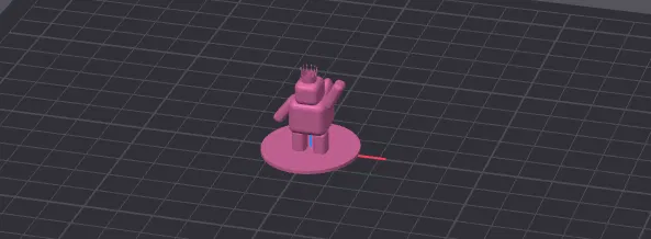 Mô hình Crown Guy dễ thương với Jetpack - Mẫu in 3D Lowpoly - Image 3