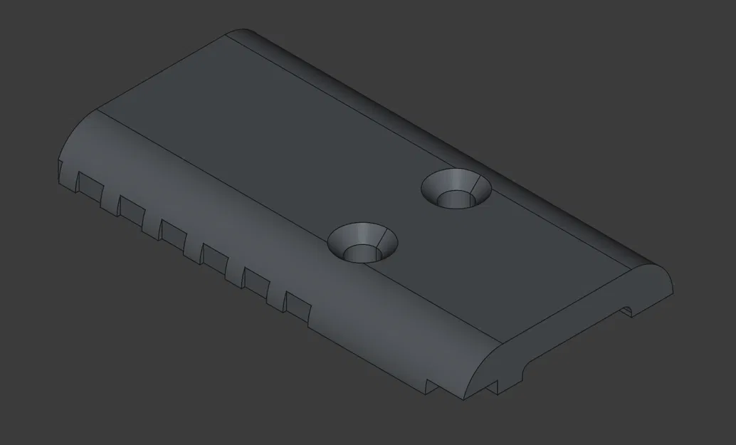 Nắp che/tấm đệm MOS cho Glock Gen5 - Image 1