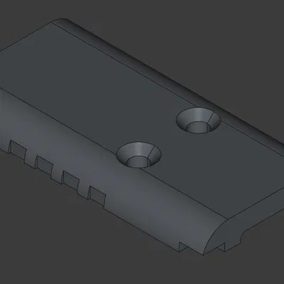 Nắp che/tấm đệm MOS cho Glock Gen5