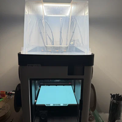 Snapmaker U1 - Ngàm kẹp dải đèn LED cho nắp thùng Samla