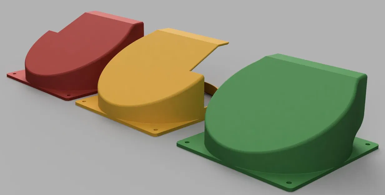 Ống dẫn hướng gió quạt 120mm cho Lenovo Legion T5 - Image 4