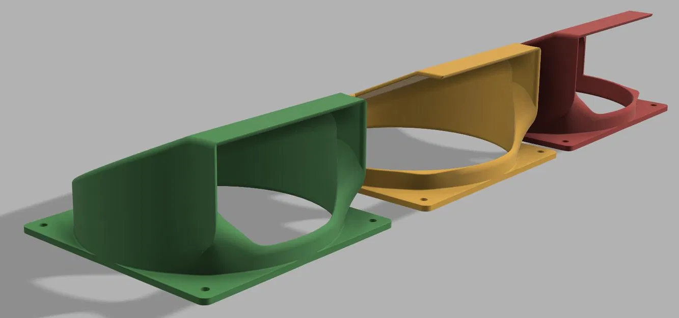 Ống dẫn hướng gió quạt 120mm cho Lenovo Legion T5 - Image 5