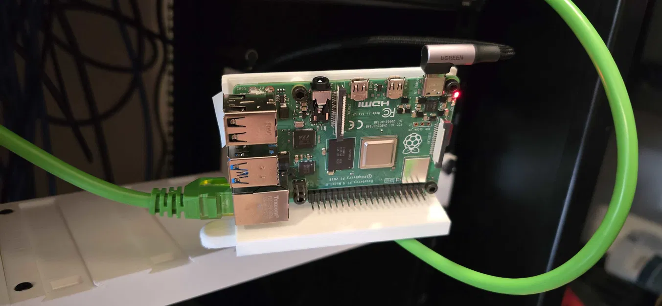 Khung gắn Raspberry Pi cho tủ Rack 17 inch - Image 2