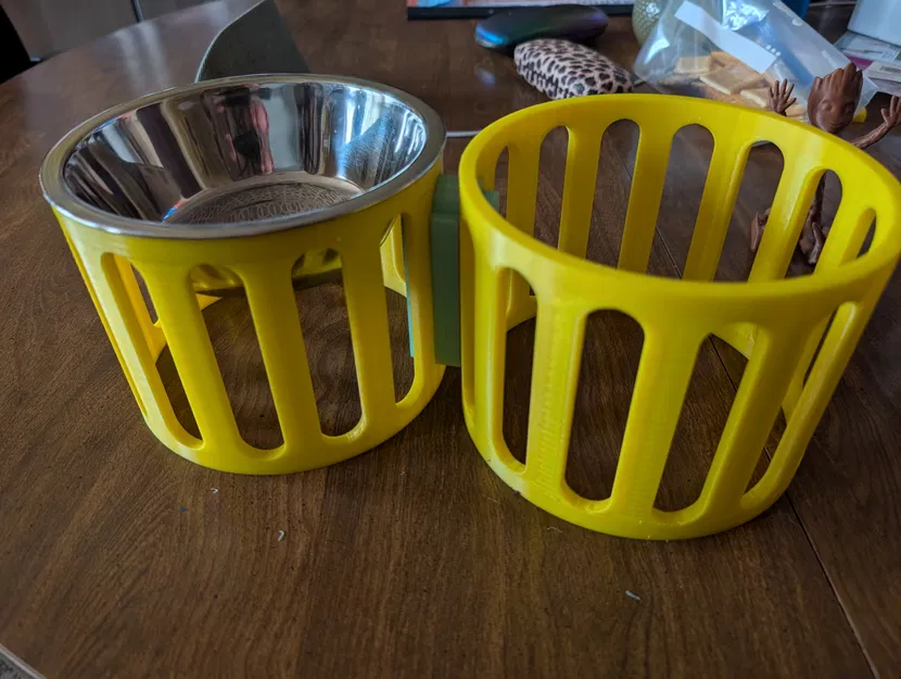 Giá đỡ bát thức ăn cho thú cưng - Image 1