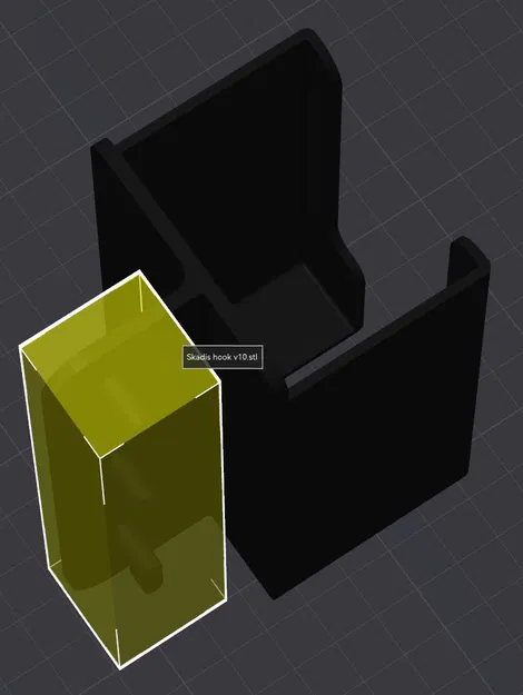 Giá đỡ ổ cắm điện gắn cạnh bảng Skadis - Image 2