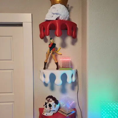 Kệ Treo Tường Drip Arc - Thiết Kế Hiện Đại