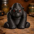 Mô hình Khỉ đột hung dữ (Angry Gorilla Figurine) - Thumbnail 1