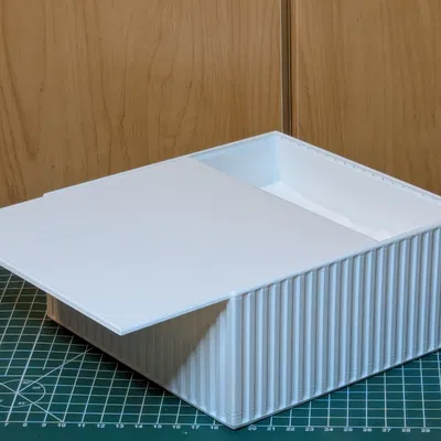 Hộp Đựng Khăn Giấy Nắp Trượt Thiết Kế Parametric Bền Đẹp