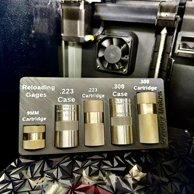 Khay Đựng Dụng Cụ Kiểm Tra Đạn Reloading Gage Tray Tiện Lợi