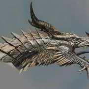 Mô hình đầu rồng phong cách Skyrim 3D độc đáo