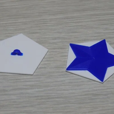 Nút cài hình ngôi sao (Star Button)