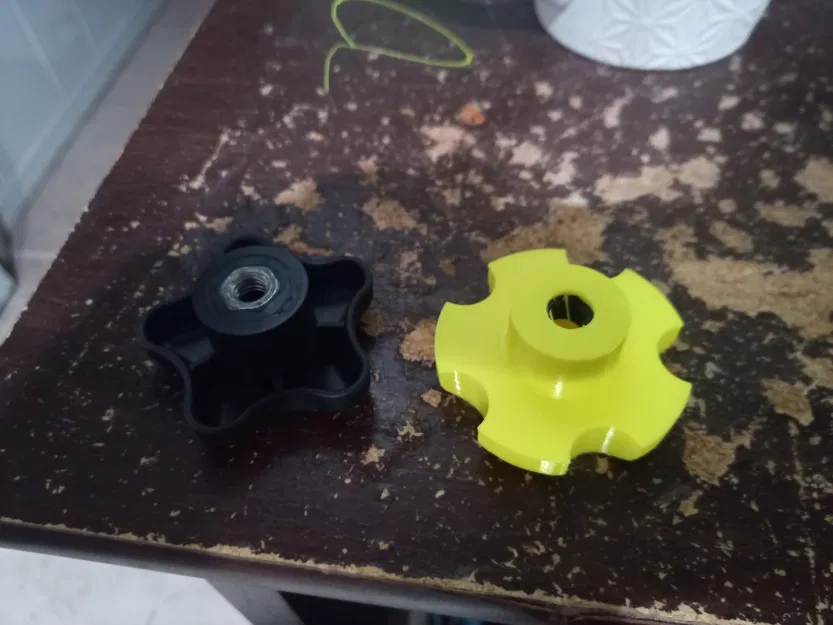 Núm vặn tay cầm thay thế cho máy thổi tuyết SnowMaster (5/16-18 nut) - Image 3