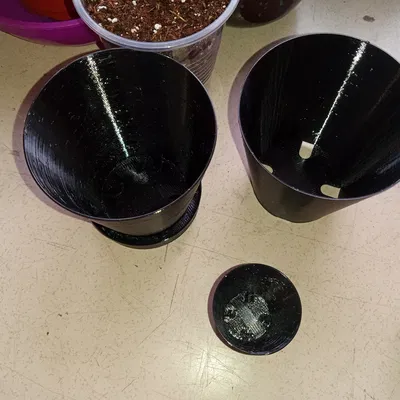 Chậu trồng cây - Có kèm khay hứng nước hoặc không