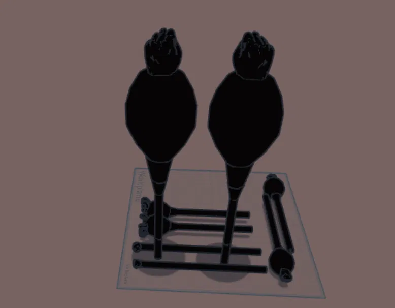 Phụ kiện tay co giãn Gum Gum cho mô hình SHFiguarts Luffy - Image 2