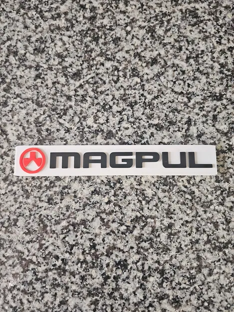 Bảng hiệu logo Magpul trang trí tường in 3D siêu đẹp - Image 2