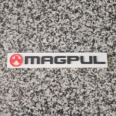 Bảng hiệu logo Magpul trang trí tường in 3D siêu đẹp