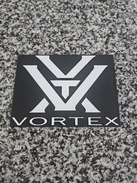 Bảng hiệu treo tường Logo Vortex 3D trang trí góc làm việc - Image 2