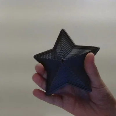 Mô hình Fidget Star - Đồ chơi giảm stress 3D in ấn vui nhộn