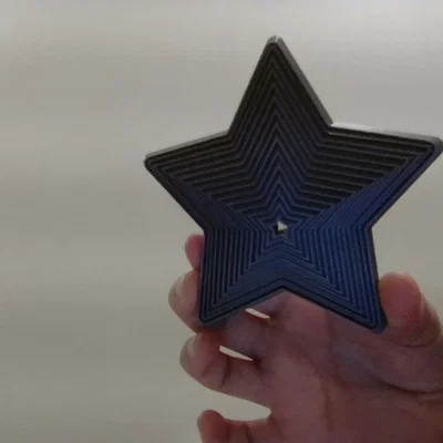 Mô hình Fidget Star - Đồ chơi giảm stress 3D in ấn vui nhộn