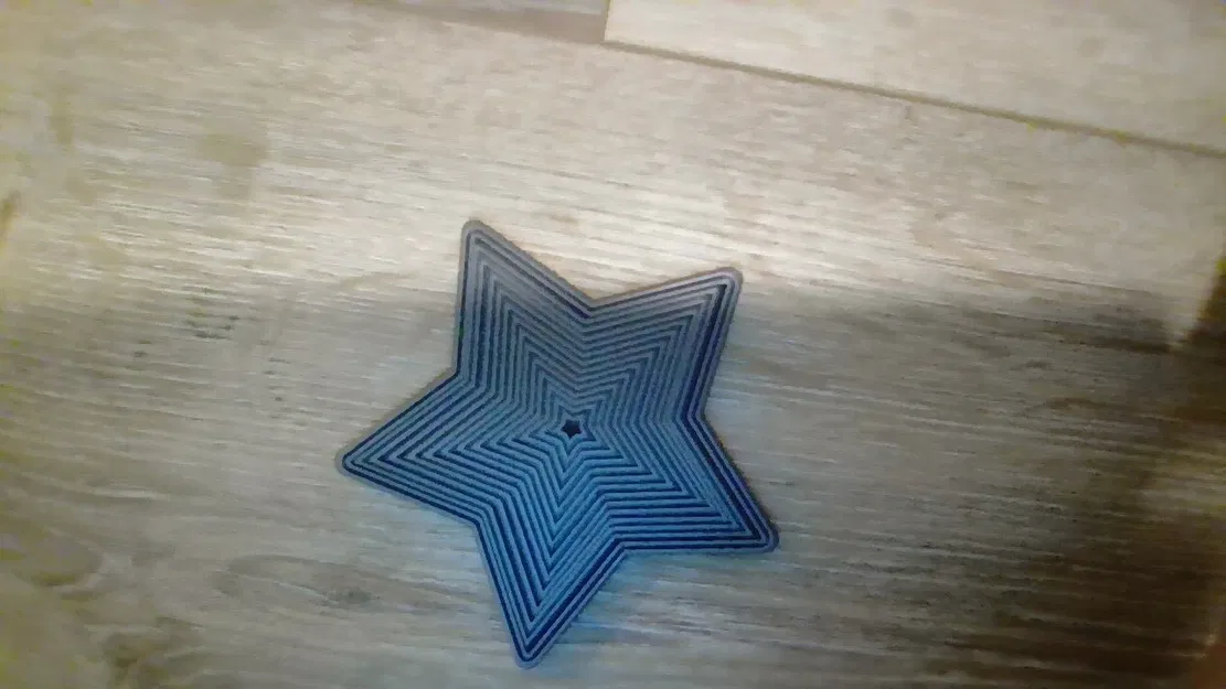 Mô hình Fidget Star - Đồ chơi giảm stress 3D in ấn vui nhộn - Image 3