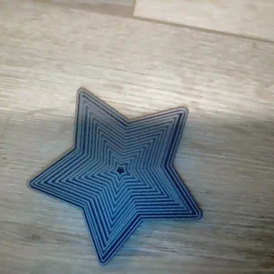 Mô hình Fidget Star - Đồ chơi giảm stress 3D in ấn vui nhộn