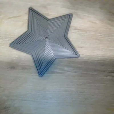 Mô hình Fidget Star - Đồ chơi giảm stress 3D in ấn vui nhộn