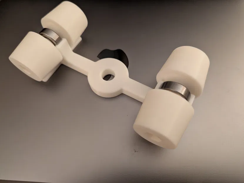 Con lăn cuộn nhựa Filament M6x35, kiểu vát côn - Image 1