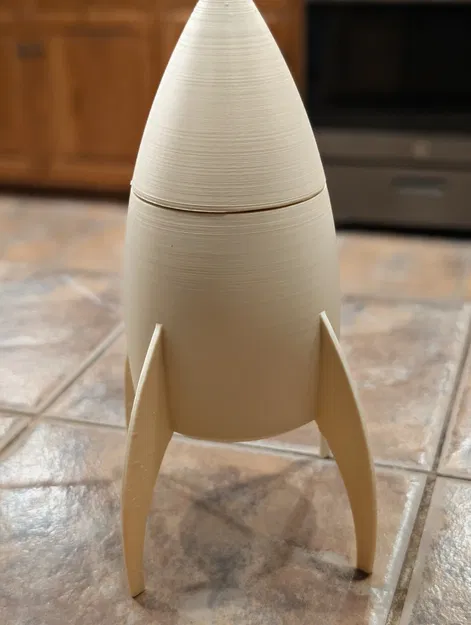 Tên lửa "Rocket Stash" - Đồ chơi cho bé và hộp chứa đồ bí mật - Image 2