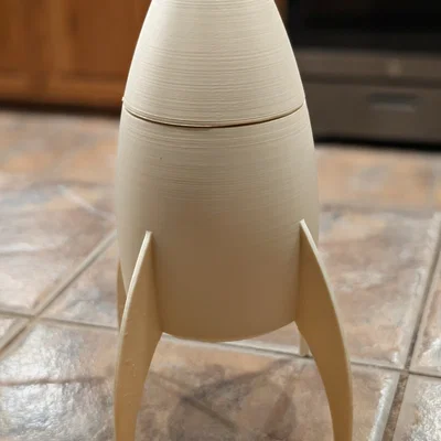 Tên lửa "Rocket Stash" - Đồ chơi cho bé và hộp chứa đồ bí mật