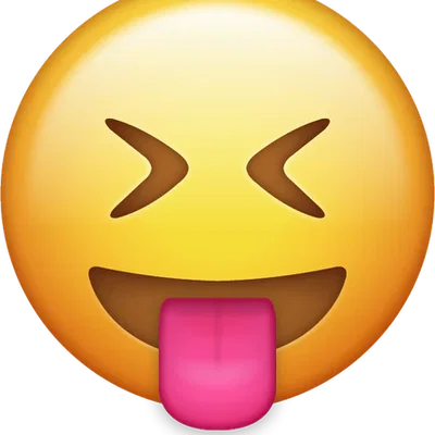 Mô hình 3D biểu tượng mặt cười lè lưỡi siêu cute trang trí bàn làm việc