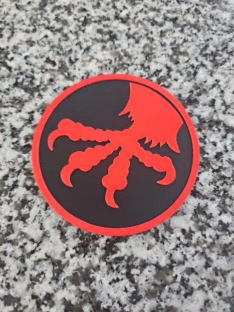 Mô hình logo treo tường Microtech Talons độc đáo - In 3D siêu nét - Image 1