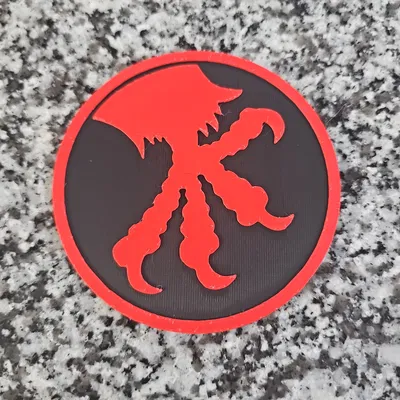 Mô hình logo treo tường Microtech Talons độc đáo - In 3D siêu nét