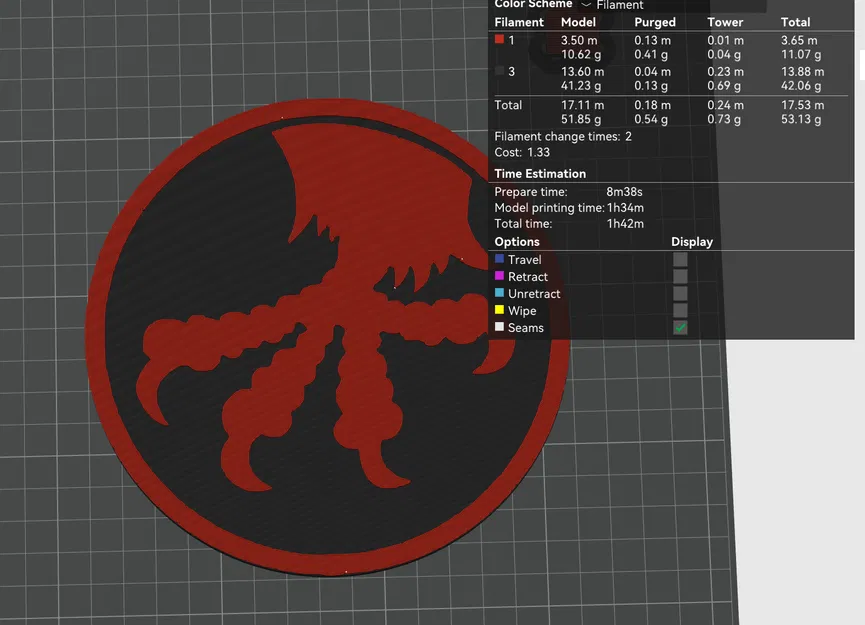 Mô hình logo treo tường Microtech Talons độc đáo - In 3D siêu nét - Image 3