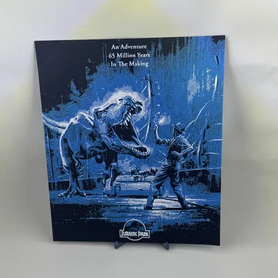 Mô hình Hueforge Trex trốn thoát trong Jurassic Park