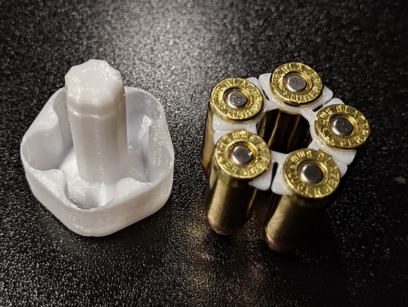 Ngàm giữ cho Moon Clip 9mm của Ruger LCR - Image 1