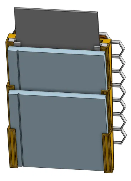 Giá treo đĩa CD cho hệ thống Honeycomb Storage Wall (HSW) - Image 1