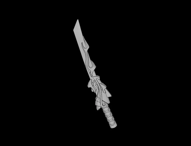 Mô hình kiếm Katana Dragon Guard tương thích với Lego Minifig - Image 1