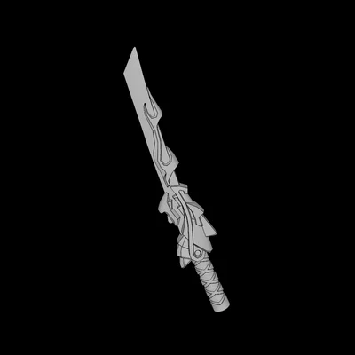 Mô hình kiếm Katana Dragon Guard tương thích với Lego Minifig