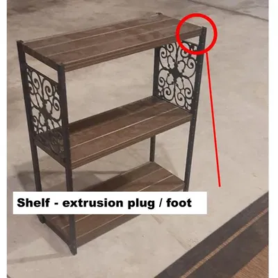 Chân đế kệ (Shelf foot)