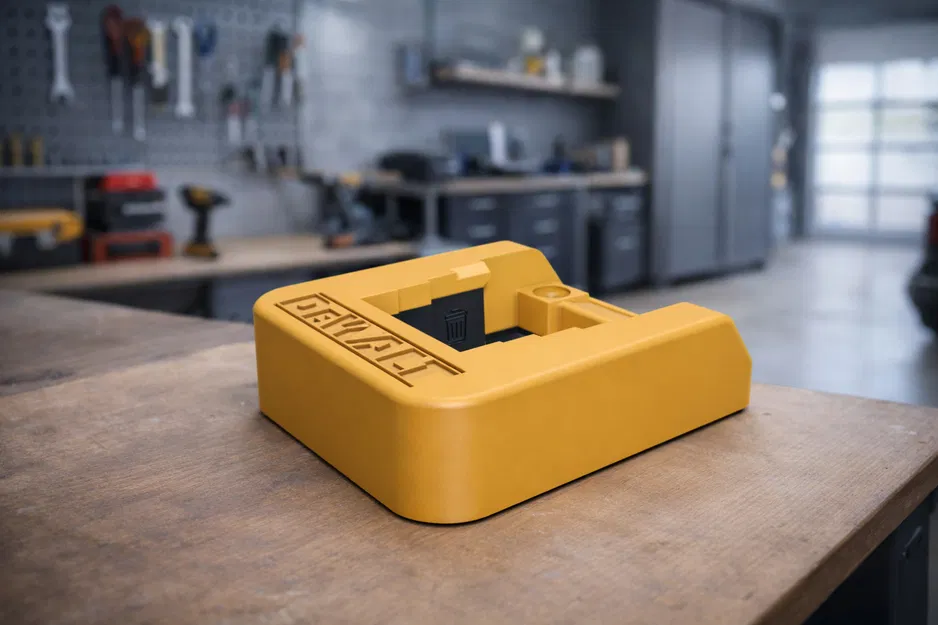 Giá Treo Pin DeWalt 20V Kèm Thẻ Đánh Dấu (ID Cards) - Image 2