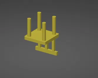 Mô hình ghế mini cho nhà búp bê - File in 3D dễ thương - Image 2