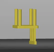 Mô hình ghế mini cho nhà búp bê - File in 3D dễ thương - Image 3