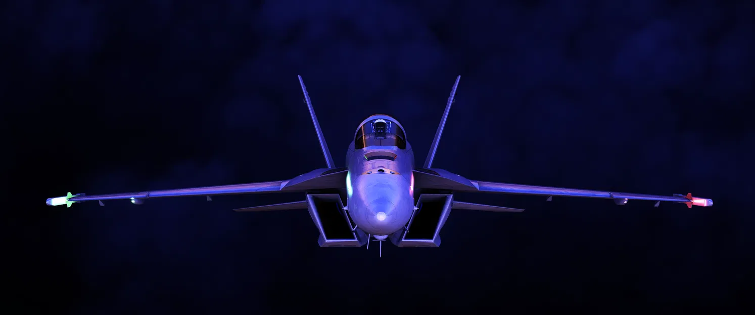 Mô hình máy bay chiến đấu Fighter Jet in 3D cực ngầu để bàn - Image 1