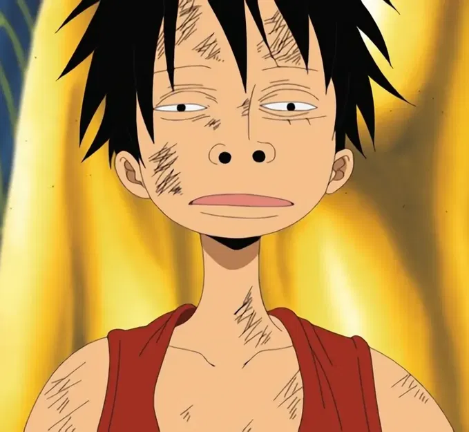 Mô hình tranh treo tường Luffy Baka Face độc đáo cho fan One Piece - Image 4
