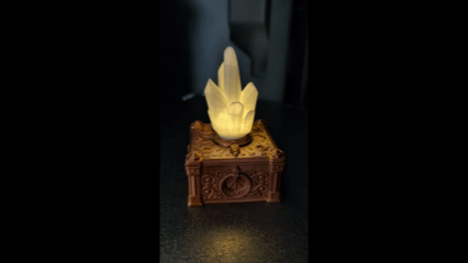 Hộp đựng nến trà mini pha lê ma thuật - Thumbnail 2