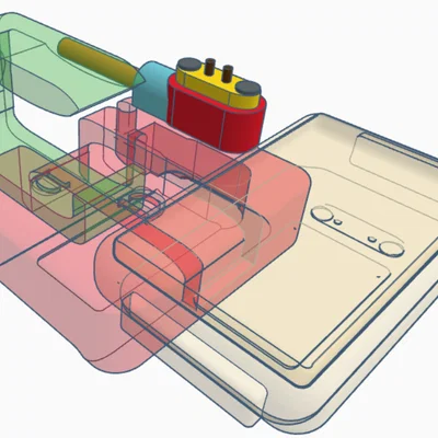 Đế sạc đồng hồ thông minh Amazon JYUAJOI - Thiết kế tiện lợi, dễ in 3D