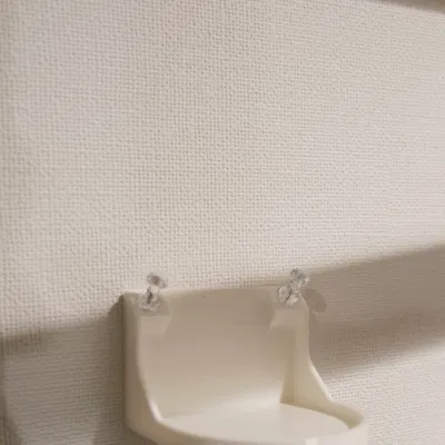 Giá treo vợt và quả cầu lông gắn tường