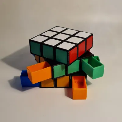 Hộp Rubik Bí Mật (Secret Rubik's Cube Box)
